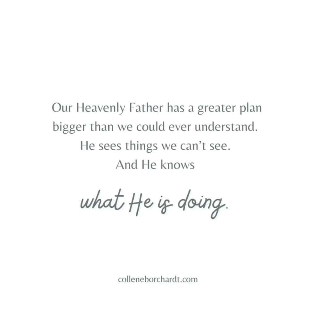 How to Trust a Heavenly Father 
